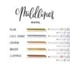 Zebra Mildliner Double Ended Marker Bold & Fine Point 5/Pkg - Neutral -Little Craft Place ZebraMildlinerDoubleEndedMarkerBold FinePointNeutral10