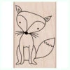 Fox Rubber Stamp 2 Fox Rubber Stamp -Little Craft Place il fullxfull.494936357 9f94