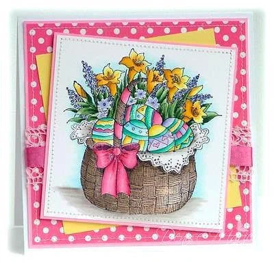 Easter Exchange Hedgehog Rubber Stamp Easter Exchange Hedgehog Rubber Stamp -Little Craft Place