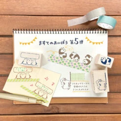 Masking Tape Companion Rubber Stamp - Somersault 5 Masking Tape Companion Rubber Stamp - Somersault -Little Craft Place image 5dan 2098bc63 63fc 45a7 97a5 52579499349e