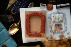 OURS Studio Flower Frame B Rubber Stamp -Little Craft Place item 600 1h5moupc8386