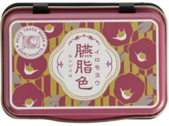 Shachihata 100-Anniversary Special Edition Ink Pad - Iromoyo 1925 - Red