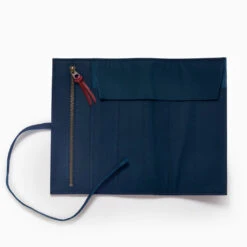 TWSBI Leather Roll Case Midnight Blue -Little Craft Place leather case blue02jpg 1024x1024 54592455 3ee4 4b84 afe3 bc6fc735556f
