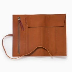 TWSBI Leather Roll Case Tan Brown -Little Craft Place leather case tan02 1024x1024 d68aef4d ddd9 4042 bbd5 d487ece85eba