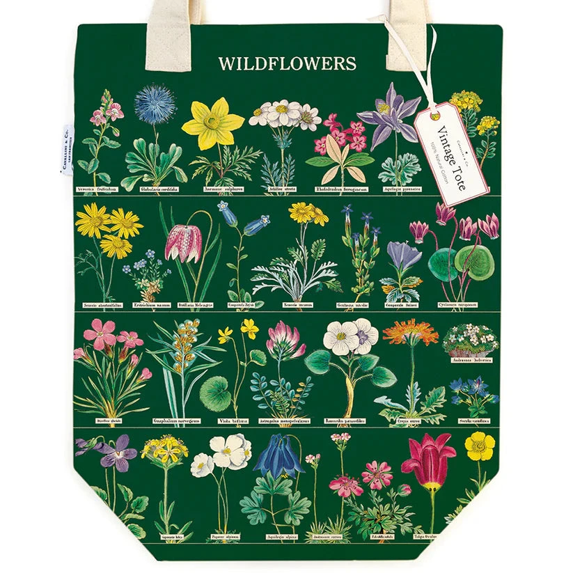 Wildflower 2 Tote Bag Wildflower 2 Tote Bag -Little Craft Place tb wf2 l